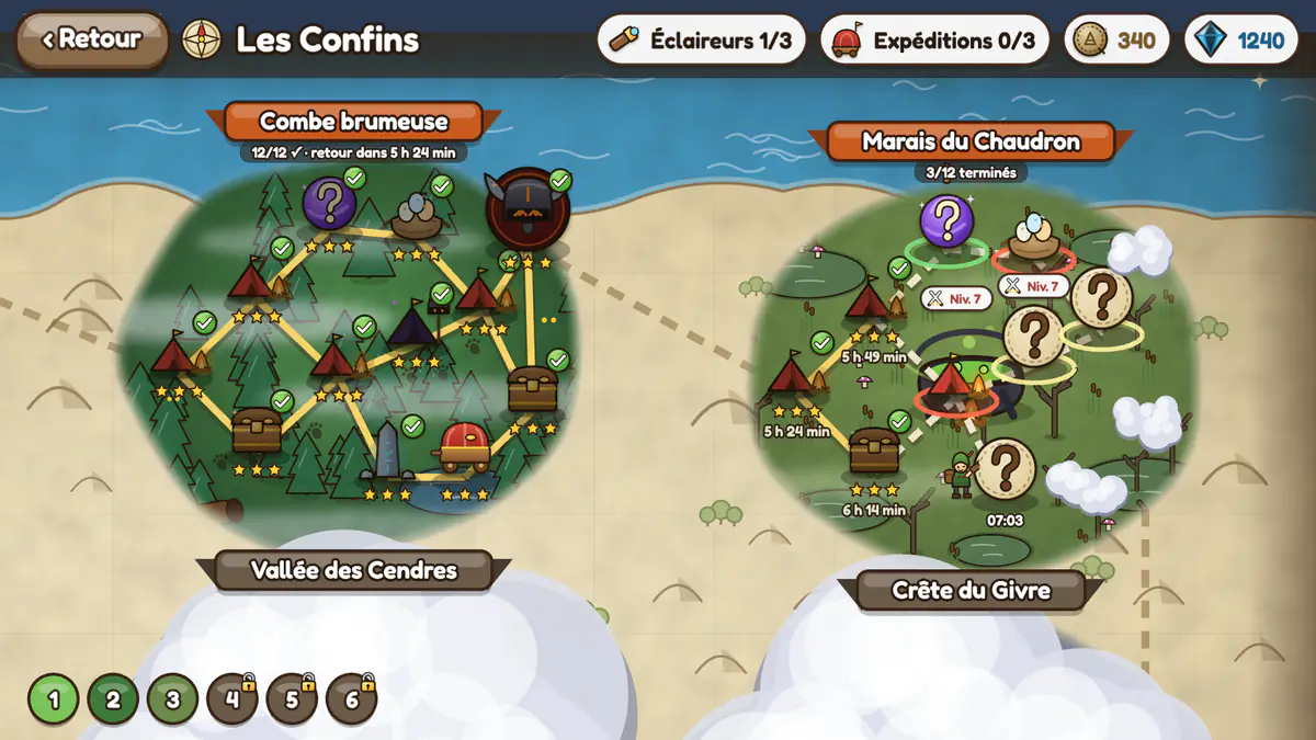 Capture d’écran: Explore Les Confins